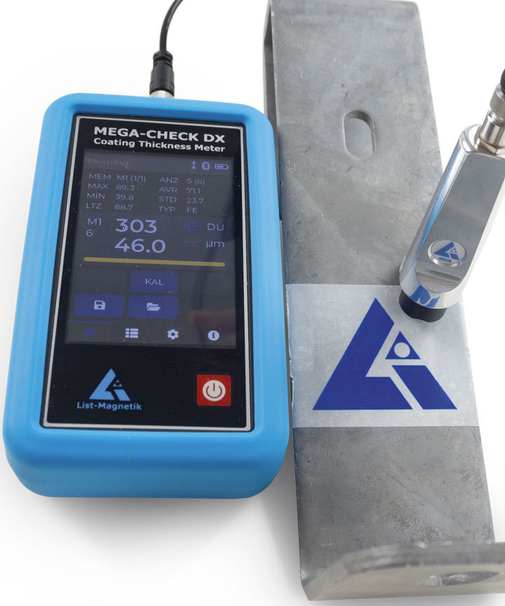 Coating Thickness Meter MEGA-CHECK DX