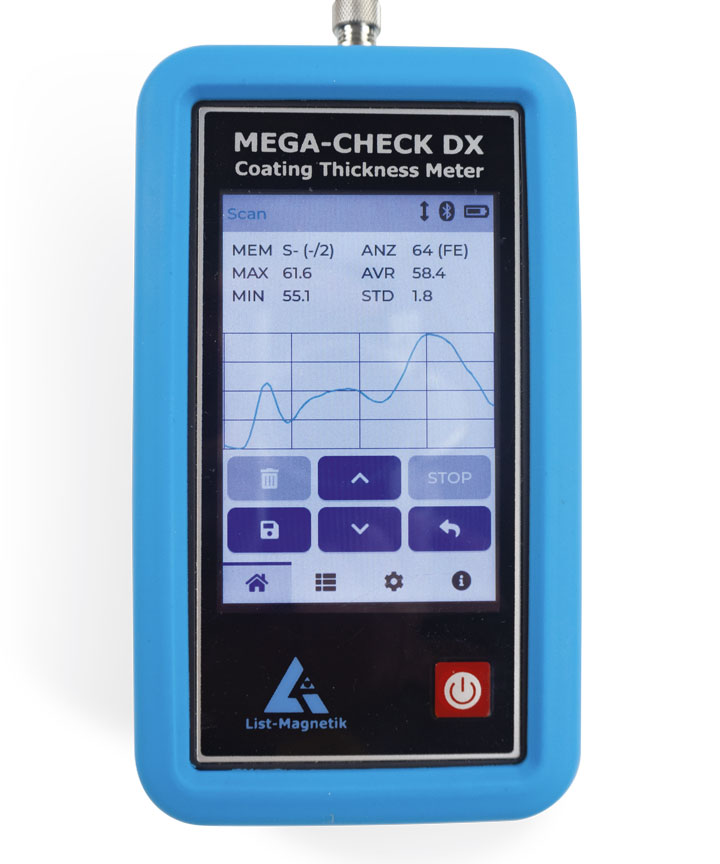 Coating Thickness Meter MEGA-CHECK DX