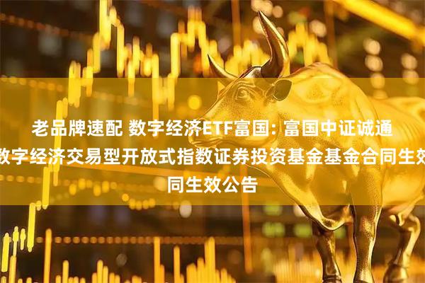 老品牌速配 数字经济ETF富国: 富国中证诚通国企数字经济交易型开放式指数证券投资基金基金合同生效公告